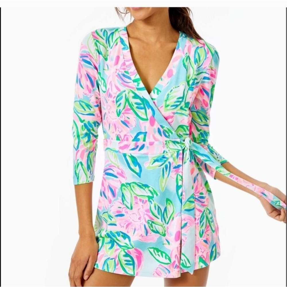 Lilly Pulitzer Chine Wrap Romper